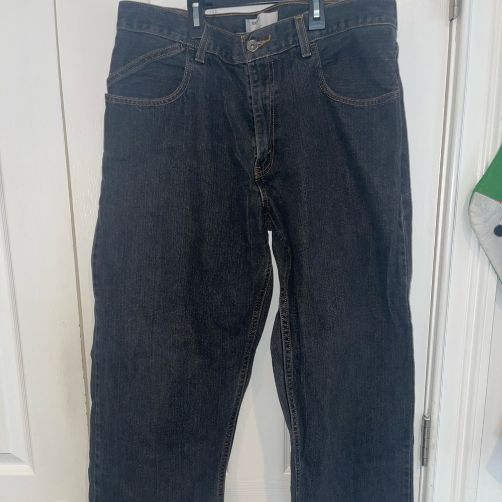 Levi's Men's Faded Black Silver Tabs Baggy Jeans Sz 33 x 32